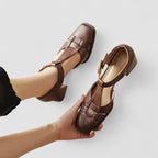 Selvoria | Elyxiana T-Strap Heels