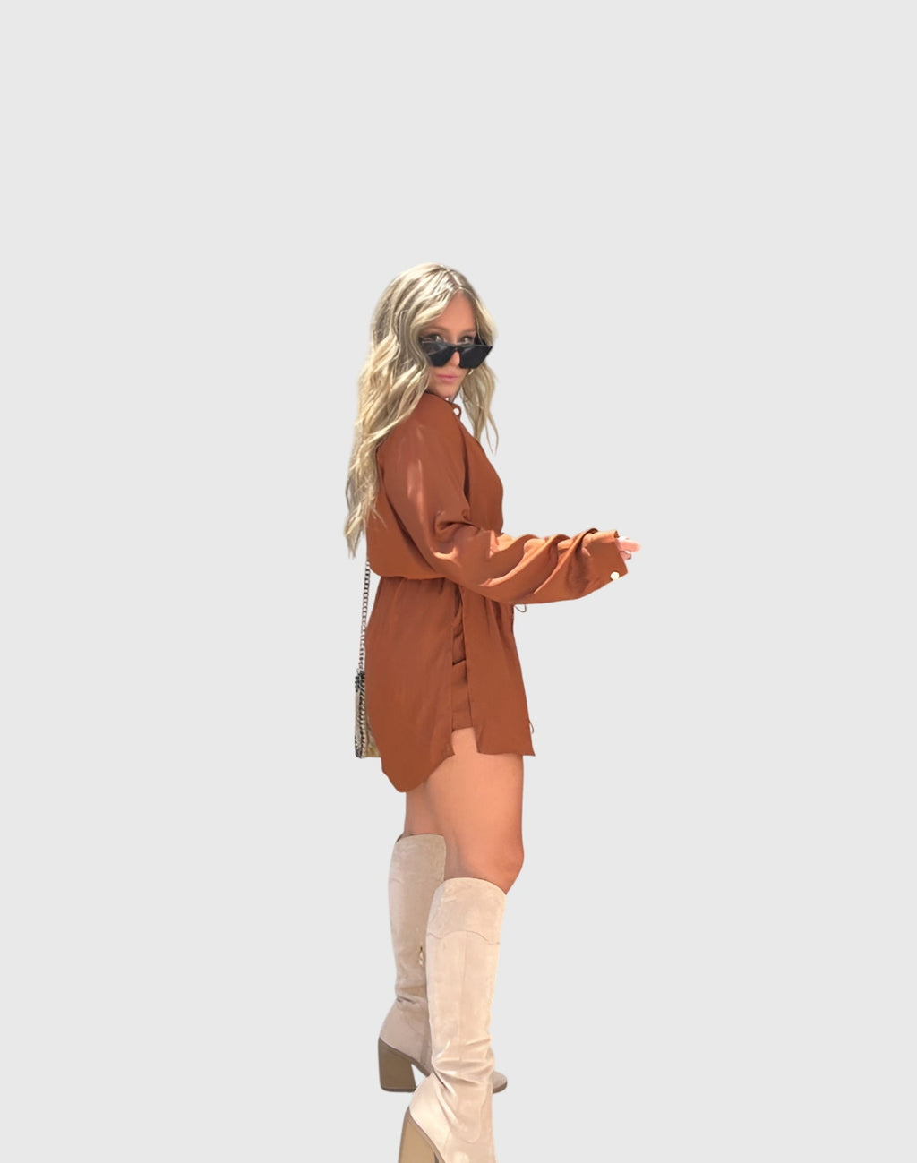 Nova | Tailored Romper Dress