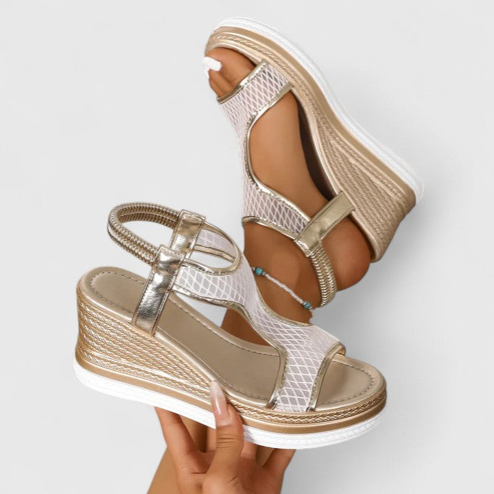 Jessica | Lift Wedge Sandal