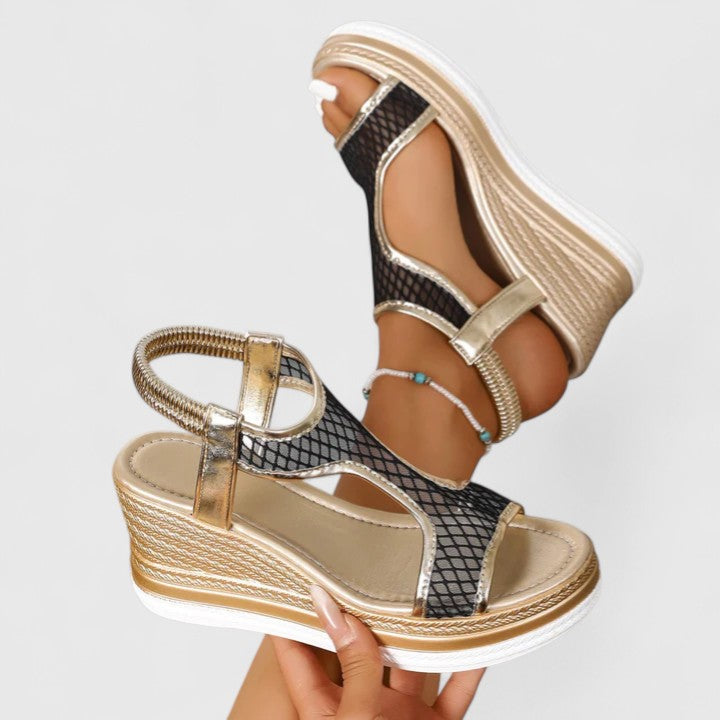 Jessica | Lift Wedge Sandal