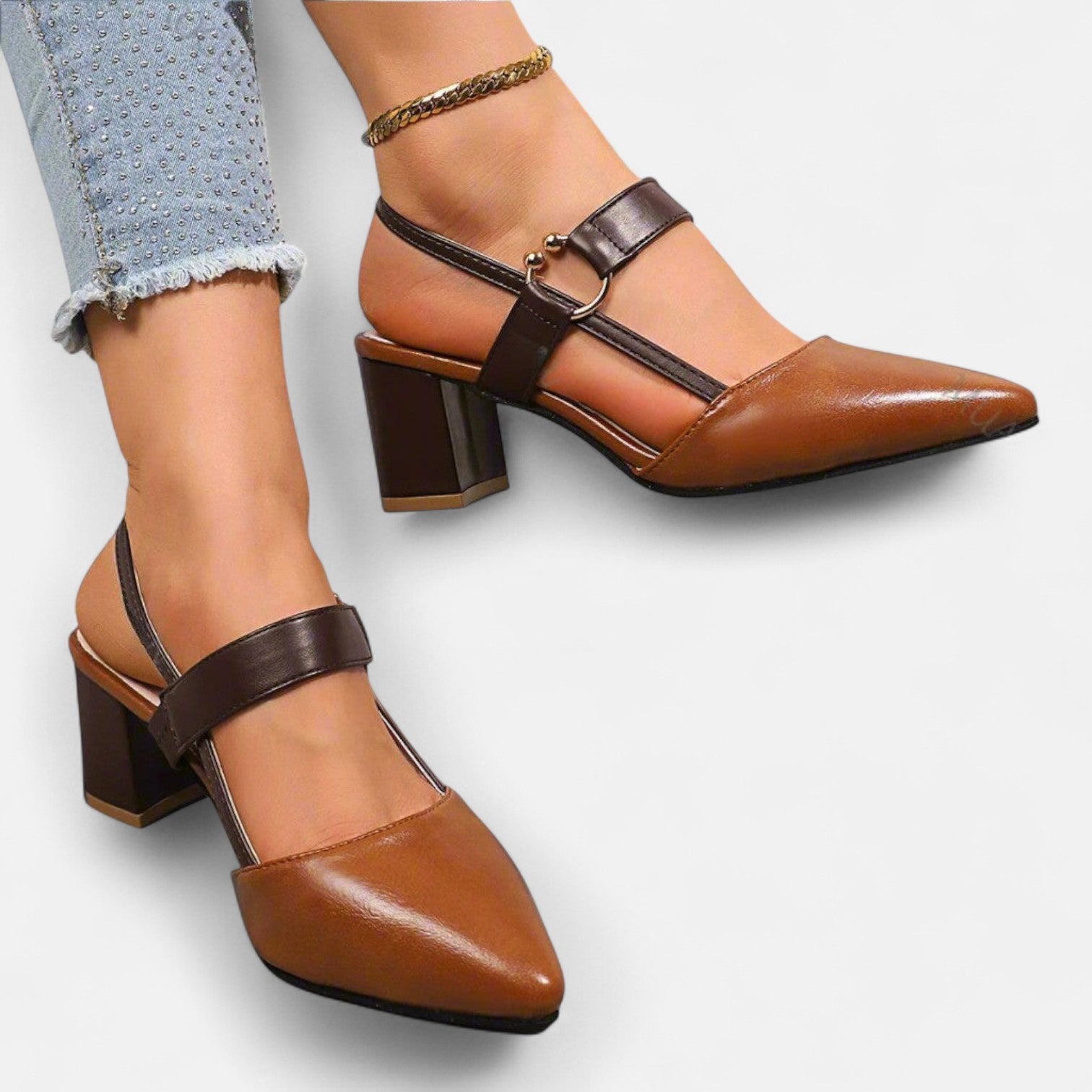 Avalina | Ring Detail Heel
