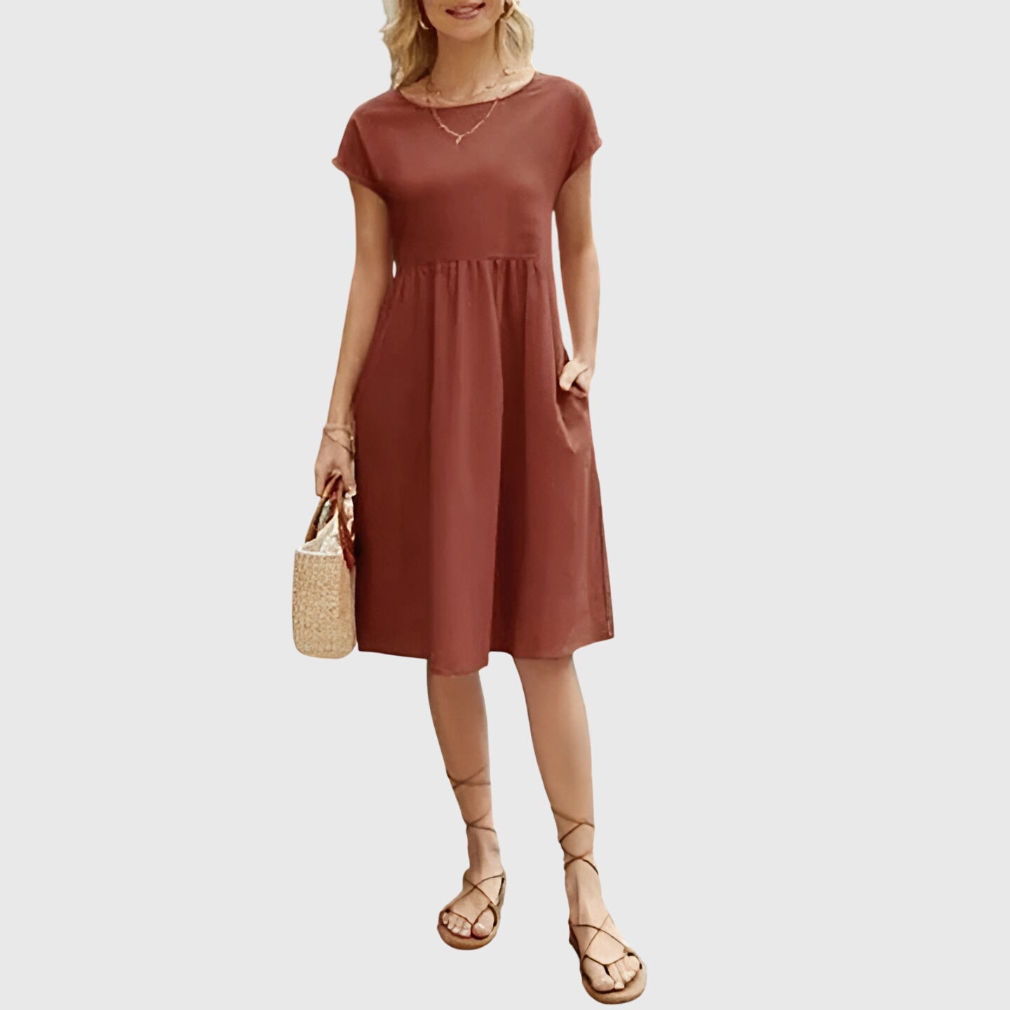 Noémie | V-Neck Lace Dress