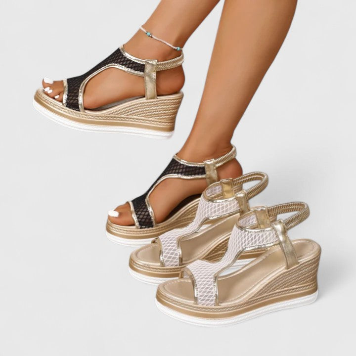Jessica | Lift Wedge Sandal