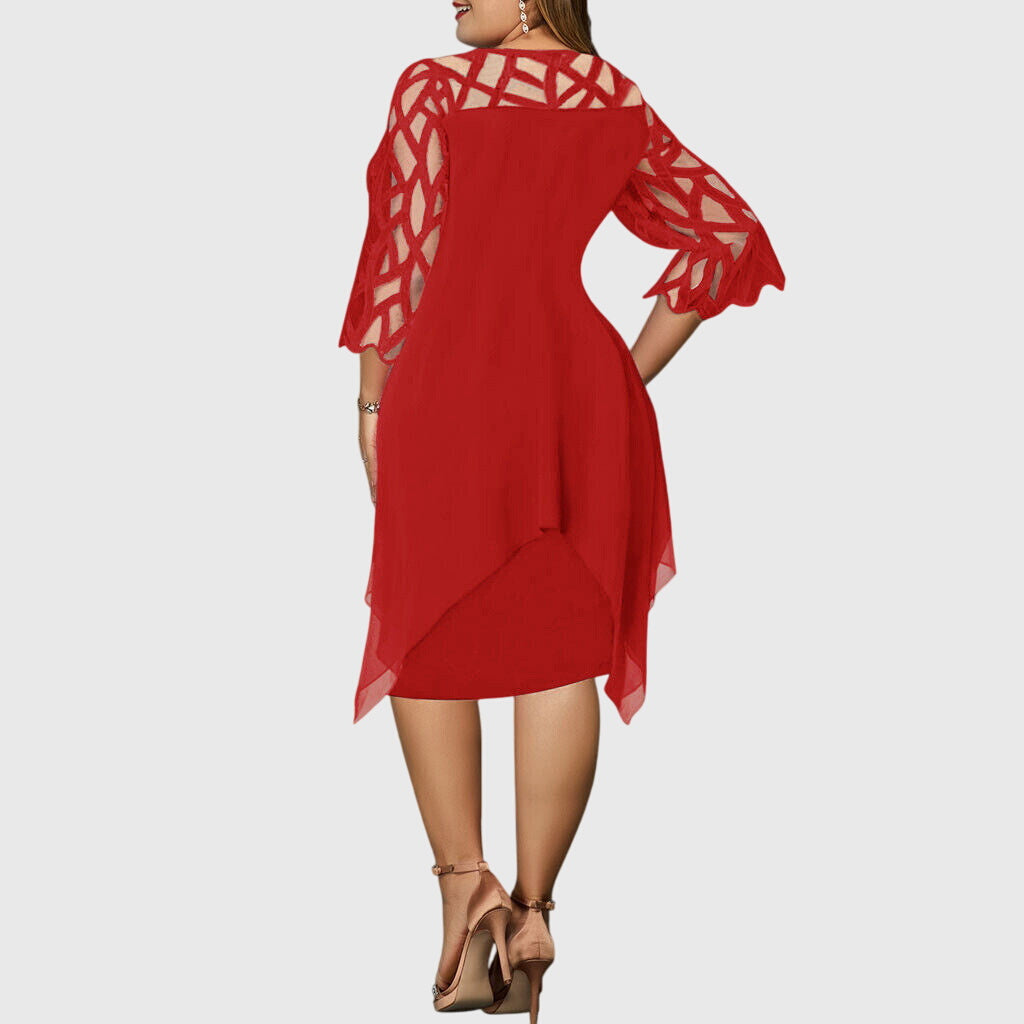 Seraphine | Ruffle Hem Dress