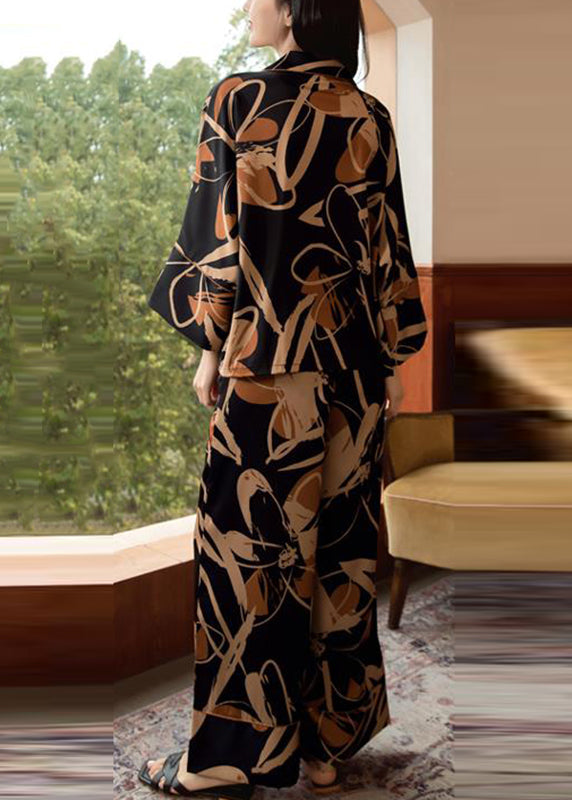 Dune | Botanical Print Pyjama Set