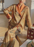 Oriane | Oriental Print Pyjama Set