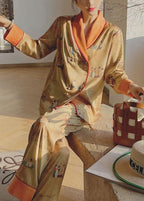 Oriane | Oriental Print Pyjama Set