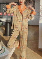 Oriane | Oriental Print Pyjama Set