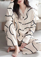 Blanc | Stripe Cotton Pyjama Set