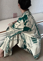 Fern | Floral Silk Pyjama Set