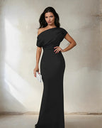 Belvari™️ Off-Shoulder Bodycon Maxi Dress