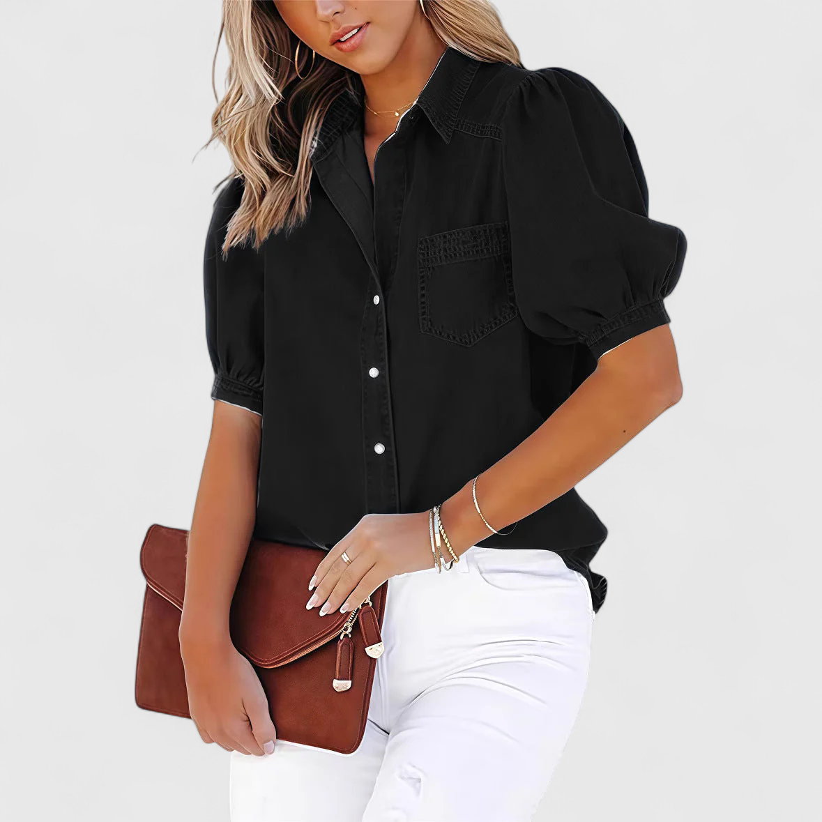 Reina | Puff Sleeve Blouse