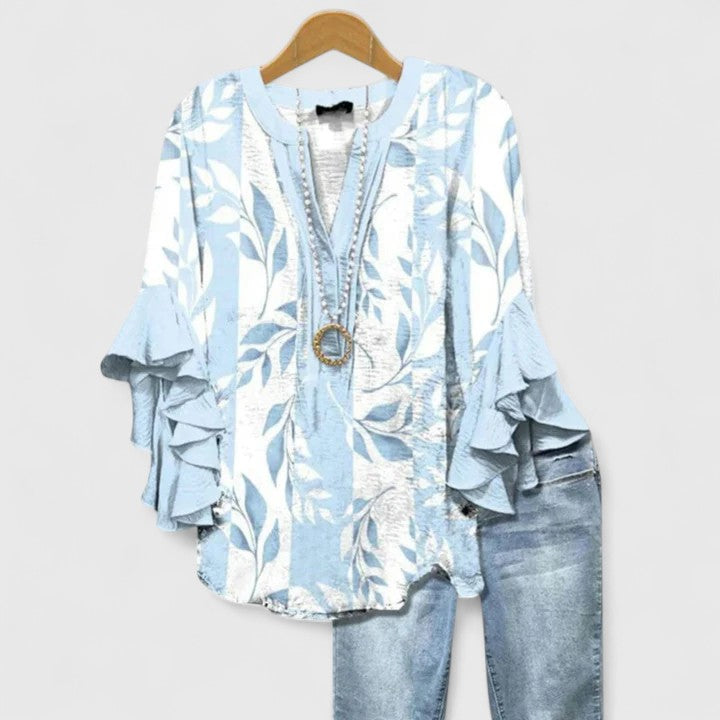 Talia | Floral Print Blouse