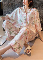 Rosalind | Batwing Silk Pyjama Set