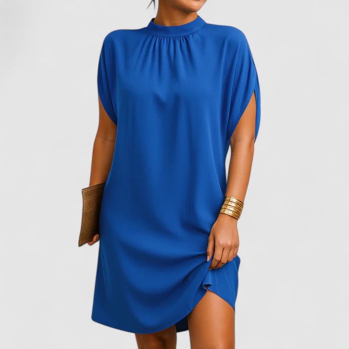 Fleur | Draped Shift Dress