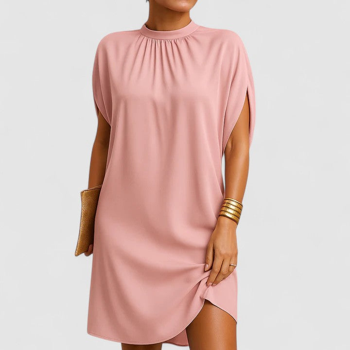 Fleur | Draped Shift Dress