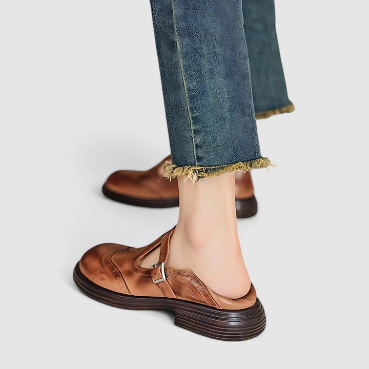 Amélie | Classic Round Toe Mary Jane