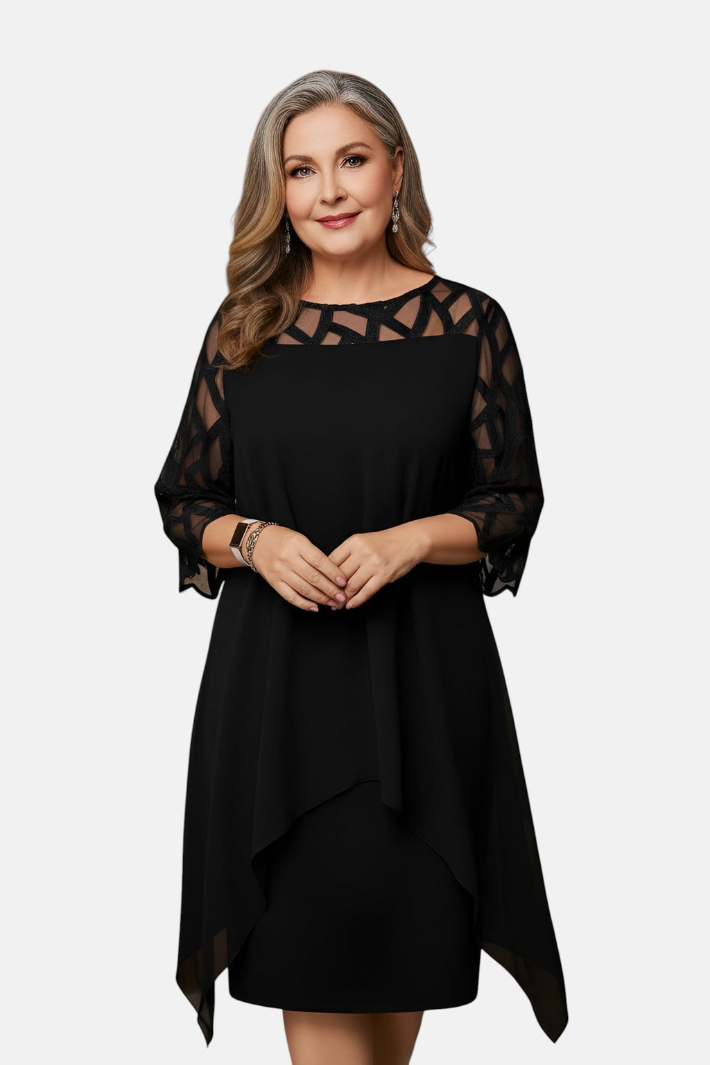 Juliana | Drape Midi Dress