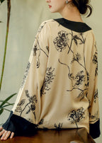 Simone | Tie-Waist Silk Pyjama Set