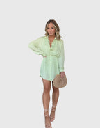 Nova | Tailored Romper Dress