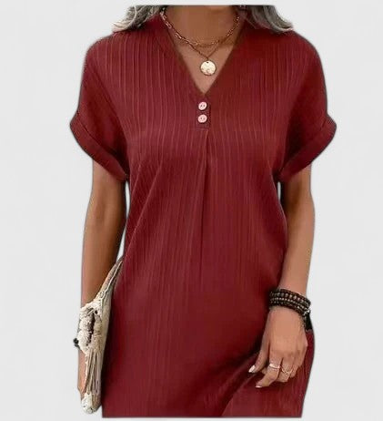 Roxane | Satin Drape Dress