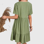 Jasmin | Flared Midi Dress