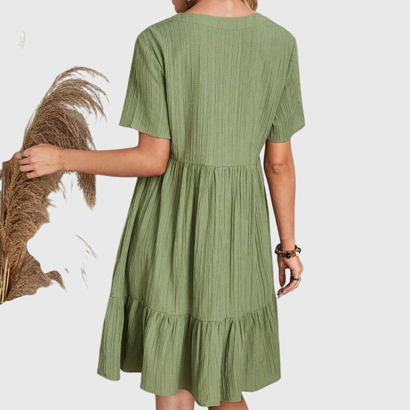 Jasmin | Flared Midi Dress