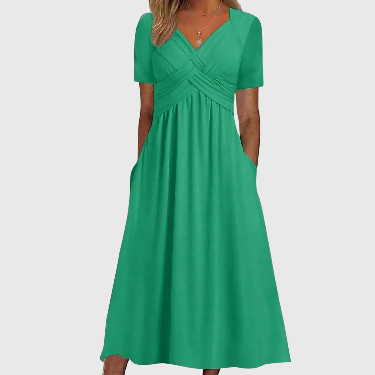 Viola | Sculpt Midi Dress
