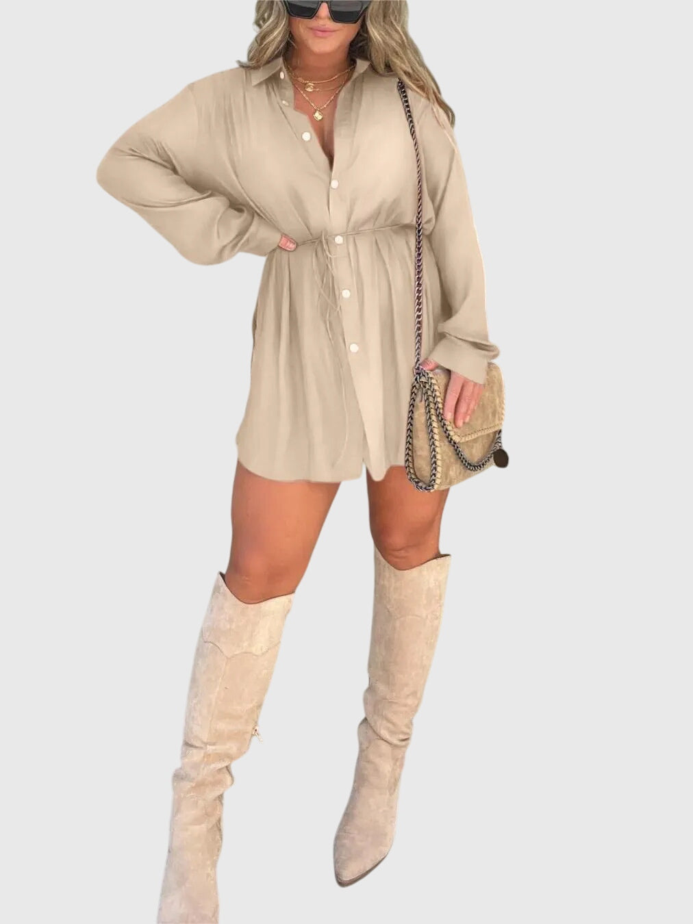 Nova | Tailored Romper Dress