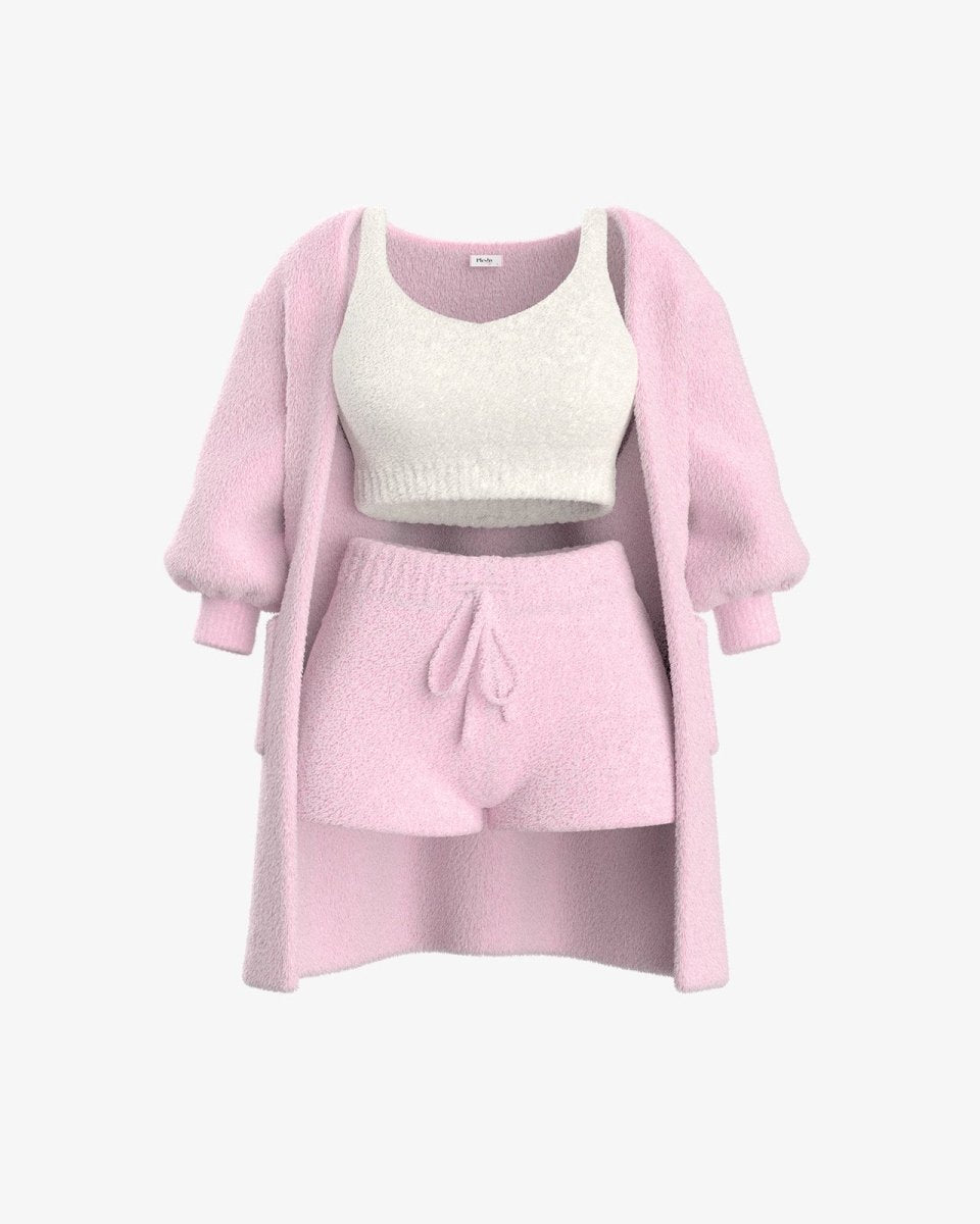 MissCosy | Bouclé Knit Pyjama Set