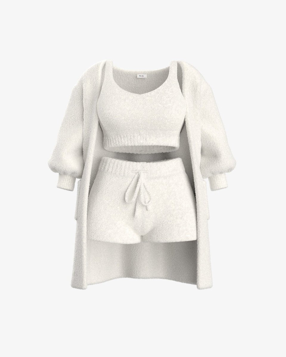 MissCosy | Bouclé Knit Pyjama Set